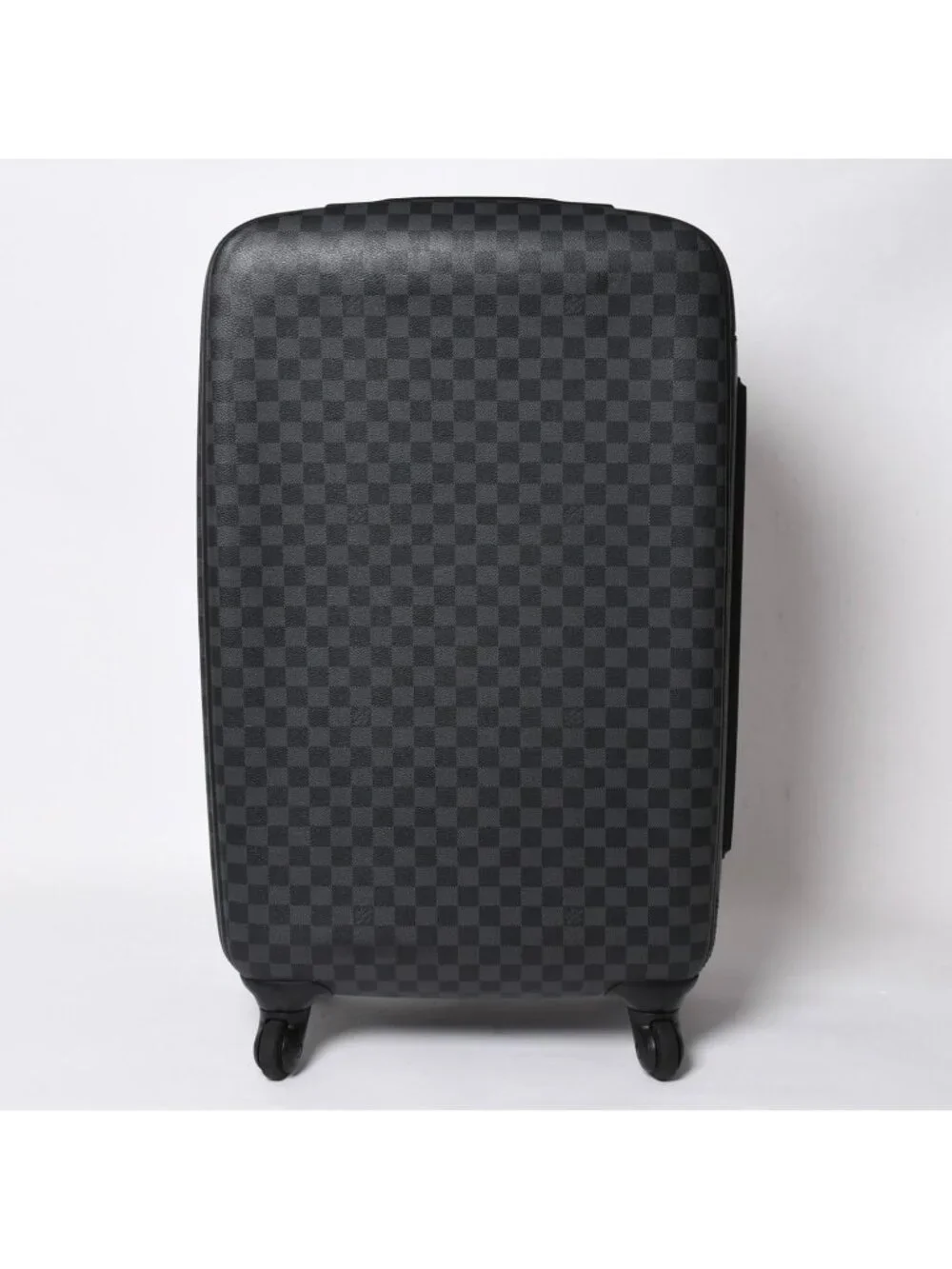 Louis Vuitton Suitcase Carry Case Carrie Damier Graphite Canvas Black Travel Bag